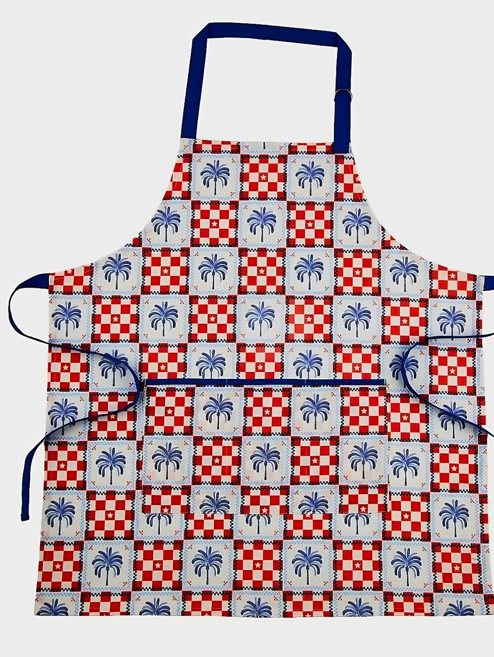 New Way to Celebrate Patriotic Grilling Apron Red White Blue One Size for Adults